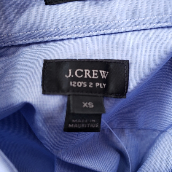 NWT J. Crew Ludlow Slim Fit Light Blue Dress Shirt - Picture 9 of 16